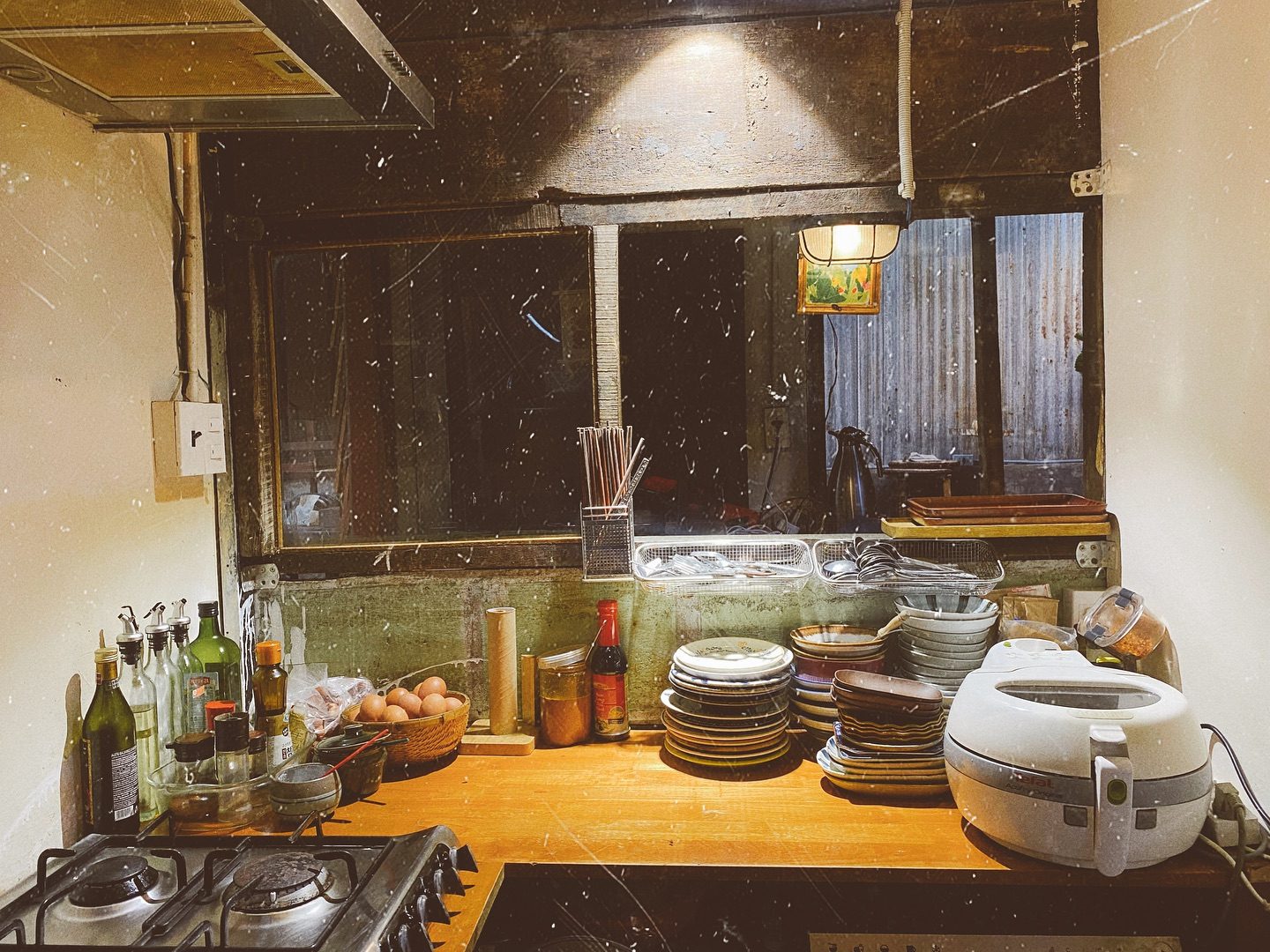 The warm interior