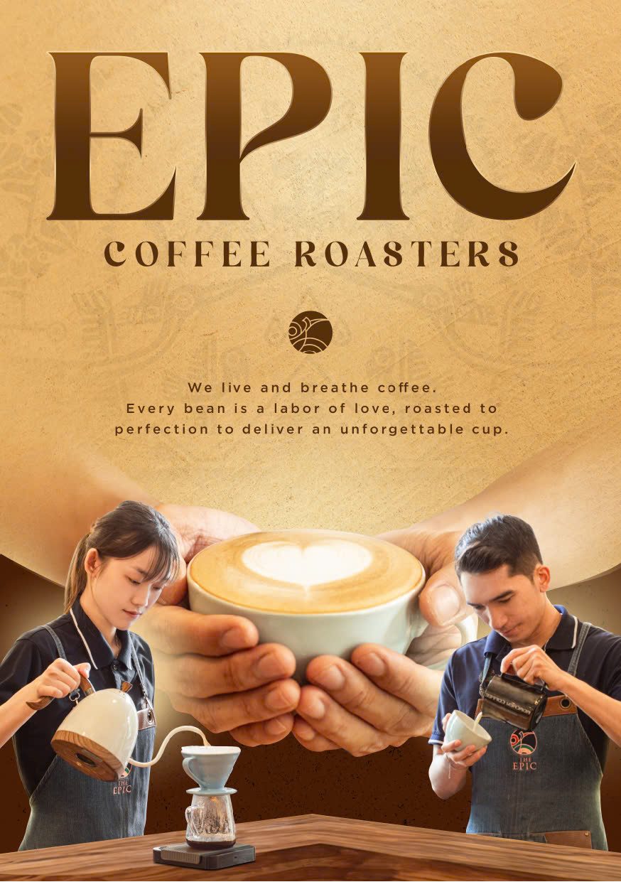 The “EPIC Coffee Roasters — Since 2014” cover art