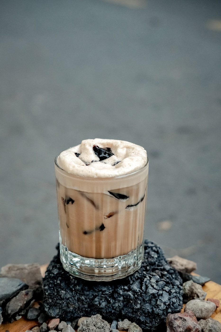 Cold brew bottle series; splash/action photography, single-origin bags