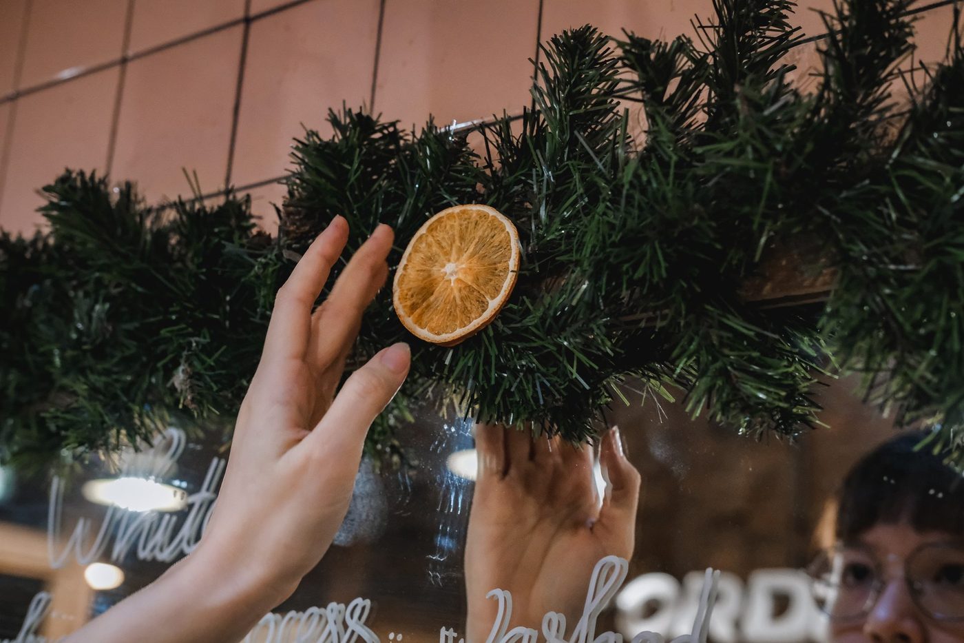 Coffee education content; bottle street shots, candid customers
