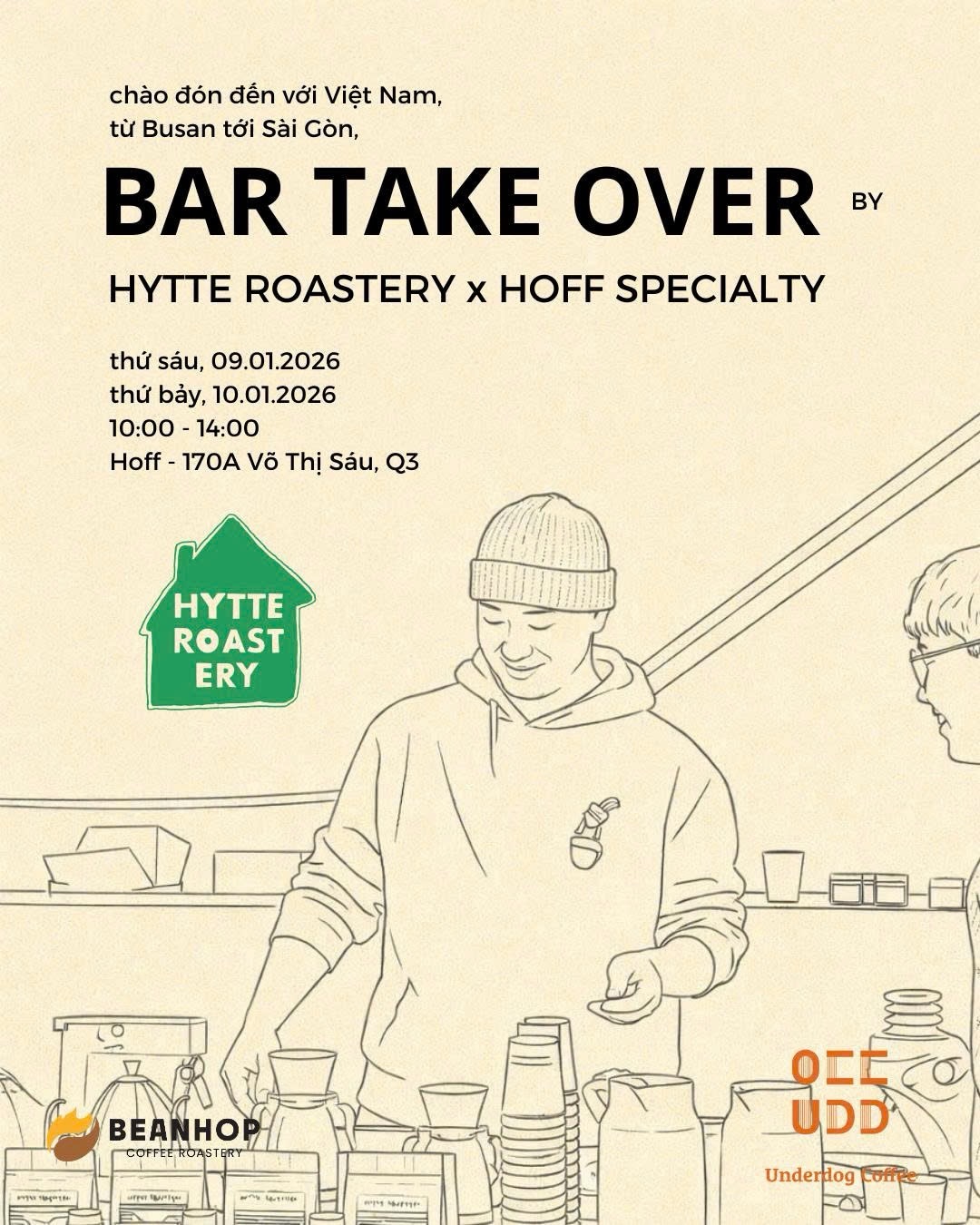 Hytte Roastery × Hoff