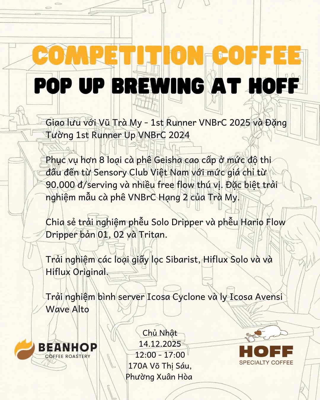 Competition Coffee Pop-up