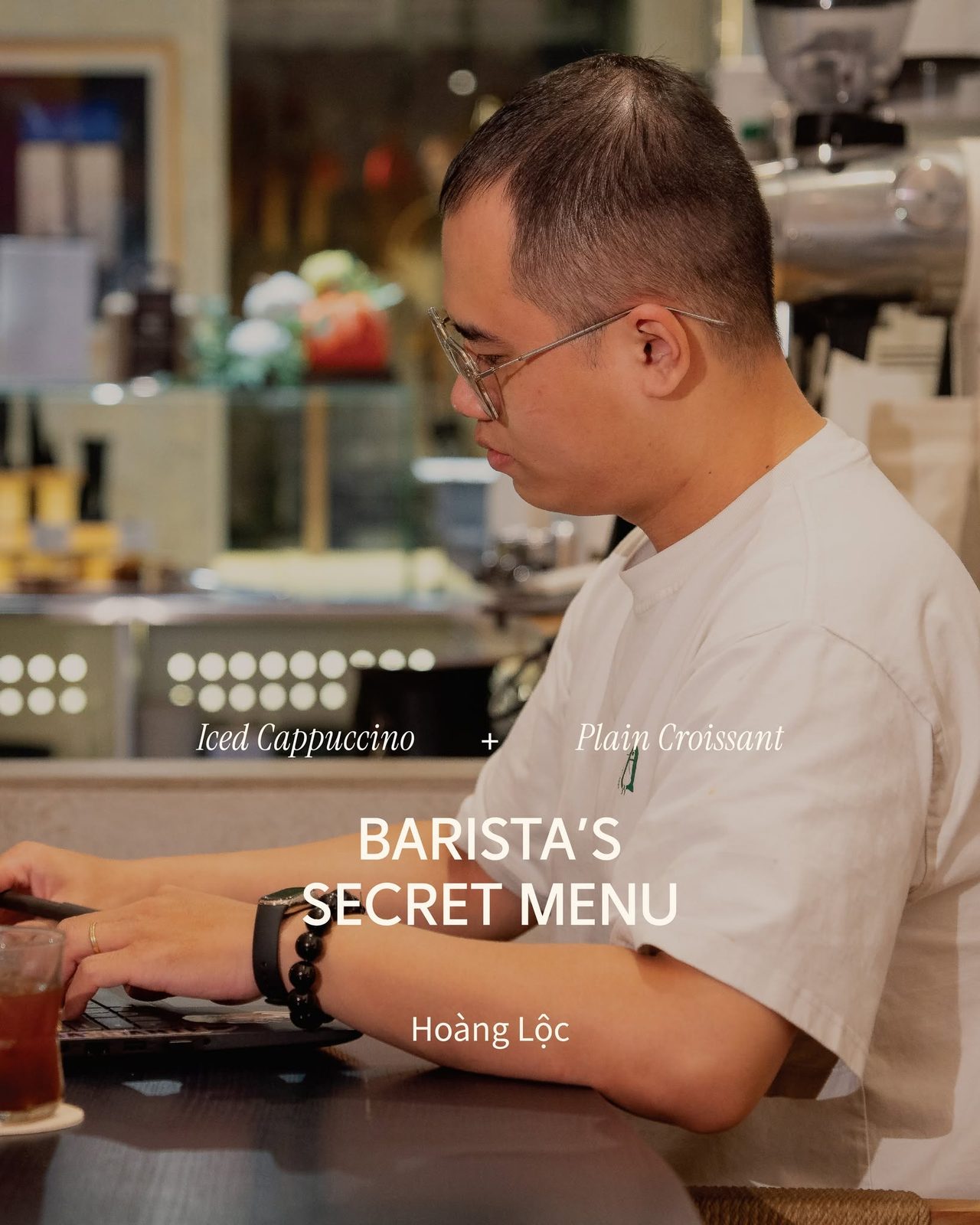 “Barista's Secret Menu” card, Hoàng Lộc's pairing