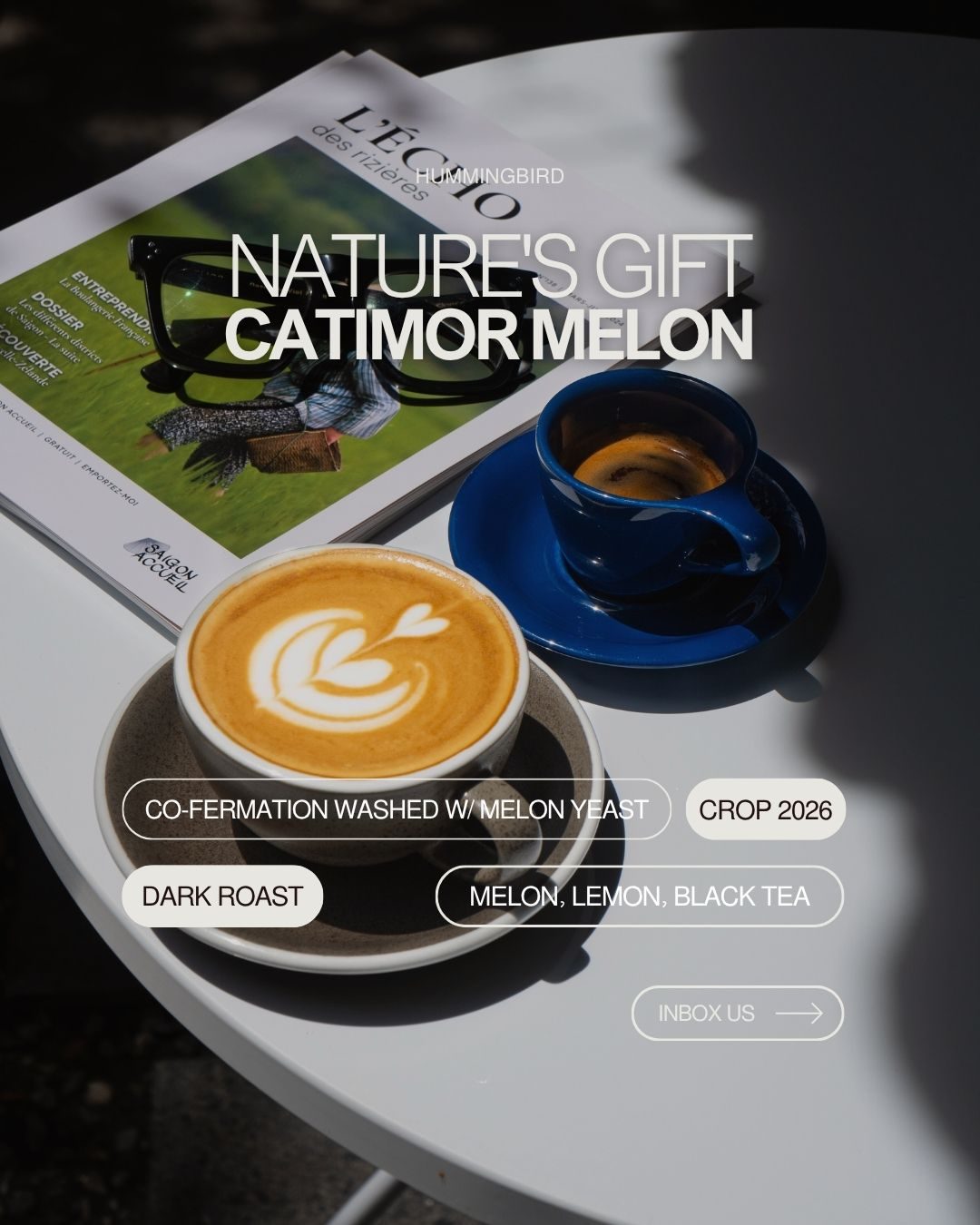 “Nature's Gift — Catimor Melon” tasting card