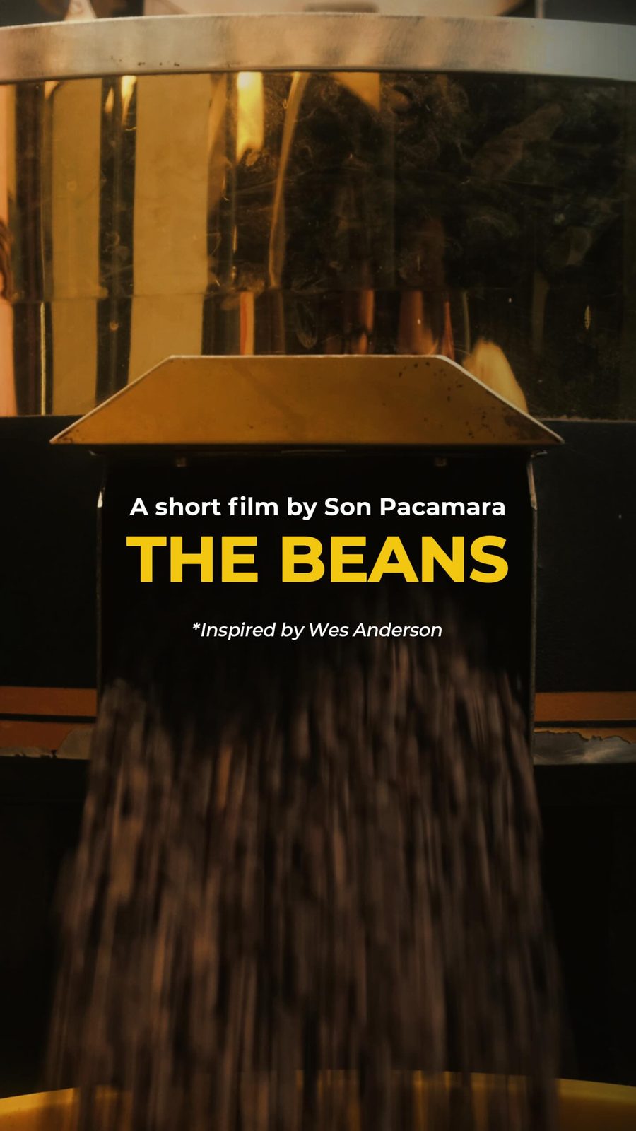“THE BEANS” short-film cover