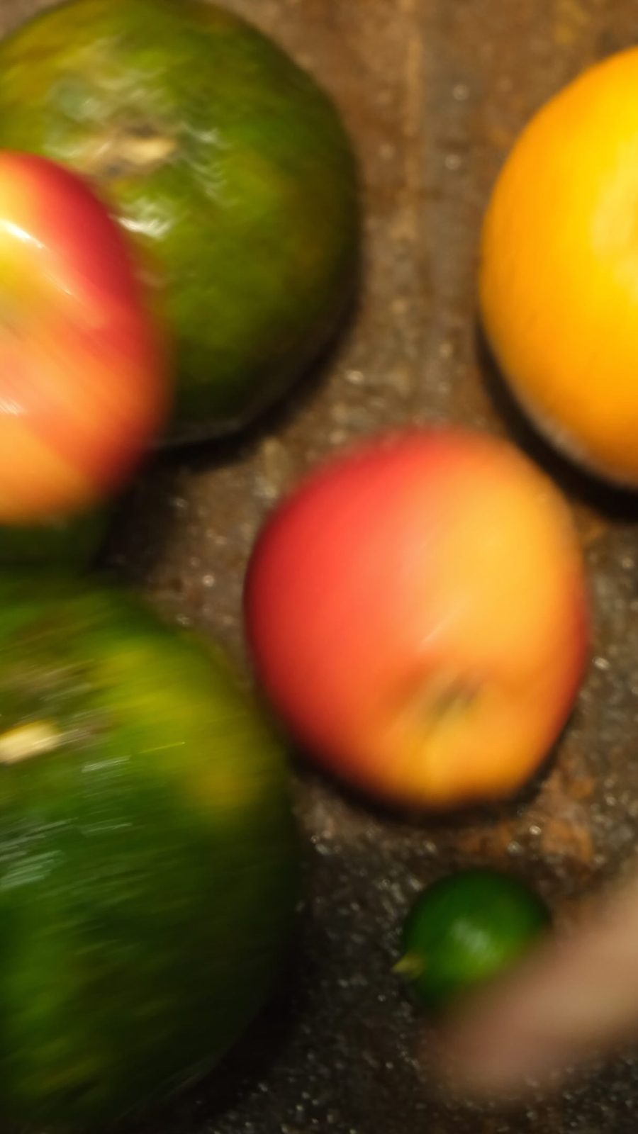 Farm fruit, macro
